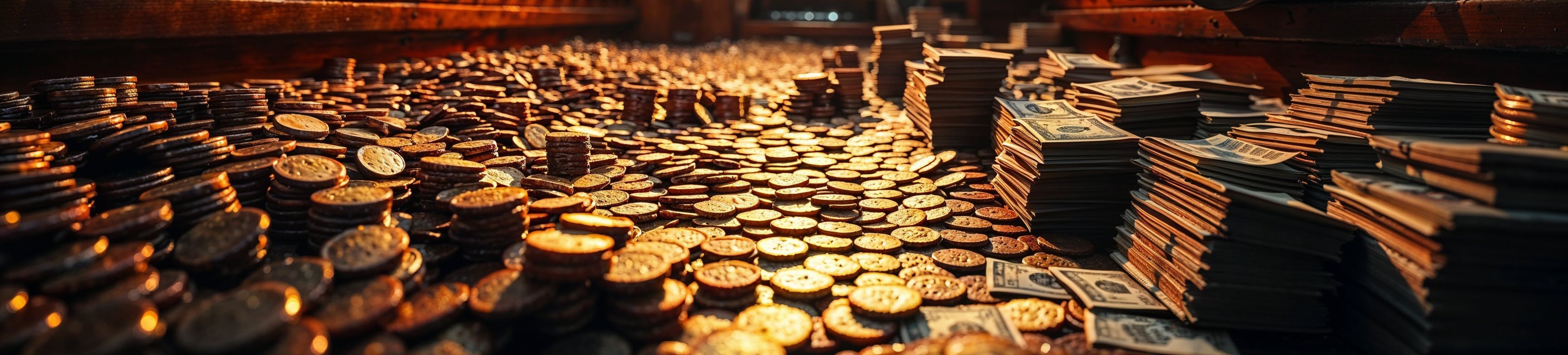 Page footer image coin vault